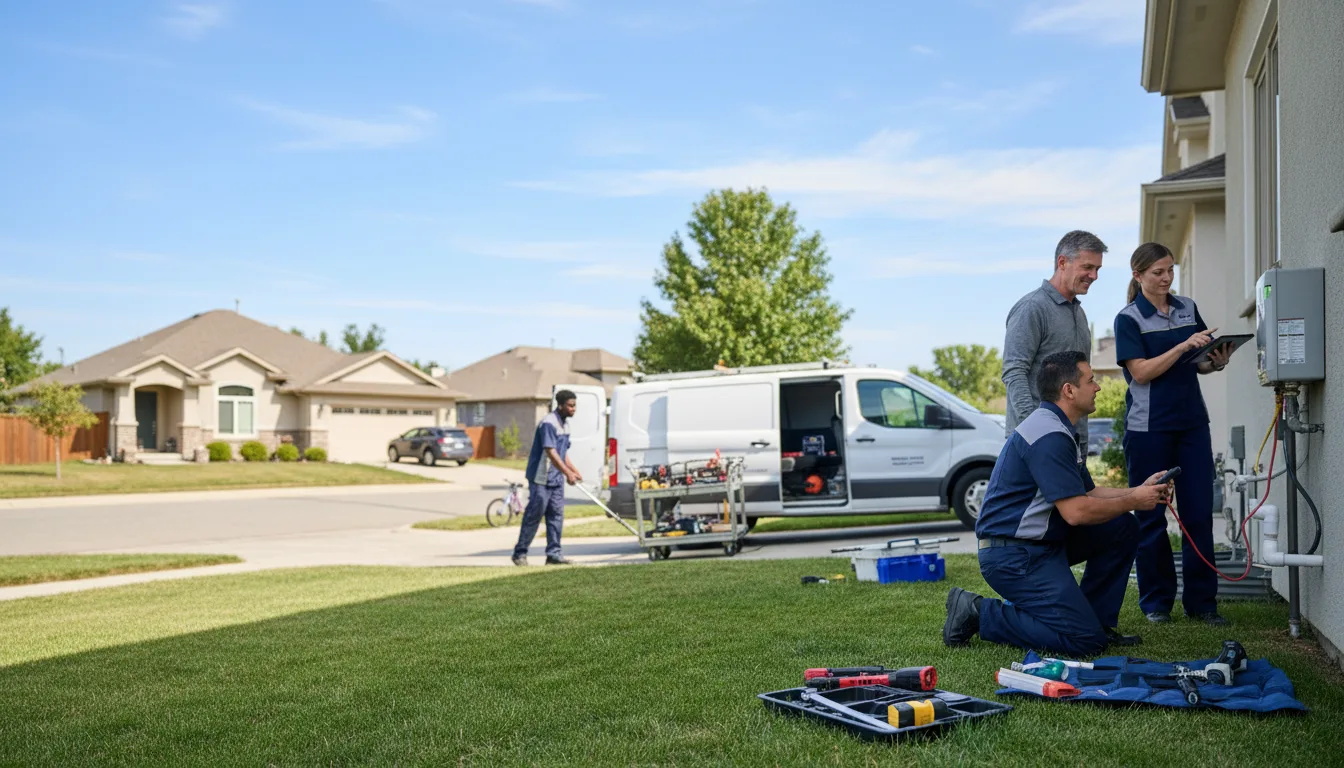 Tankless water heater service in Crockett, CA